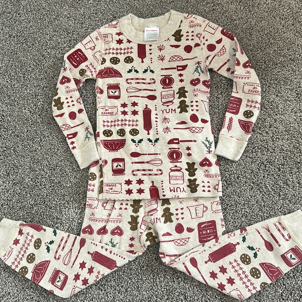 Hanna Andersson Christmas pajamas 3T